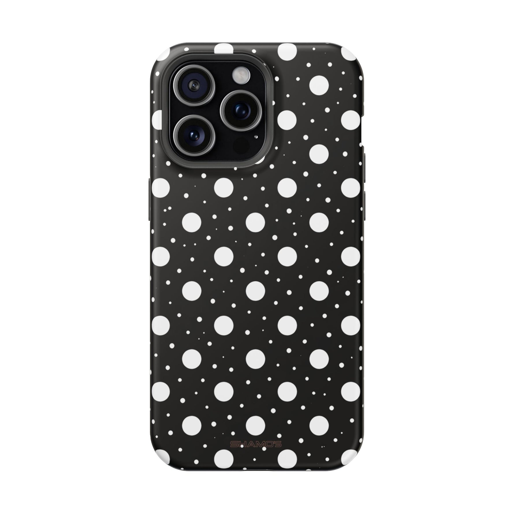 Polka Dot Impact-Resistant iPhone Case | MagSafe