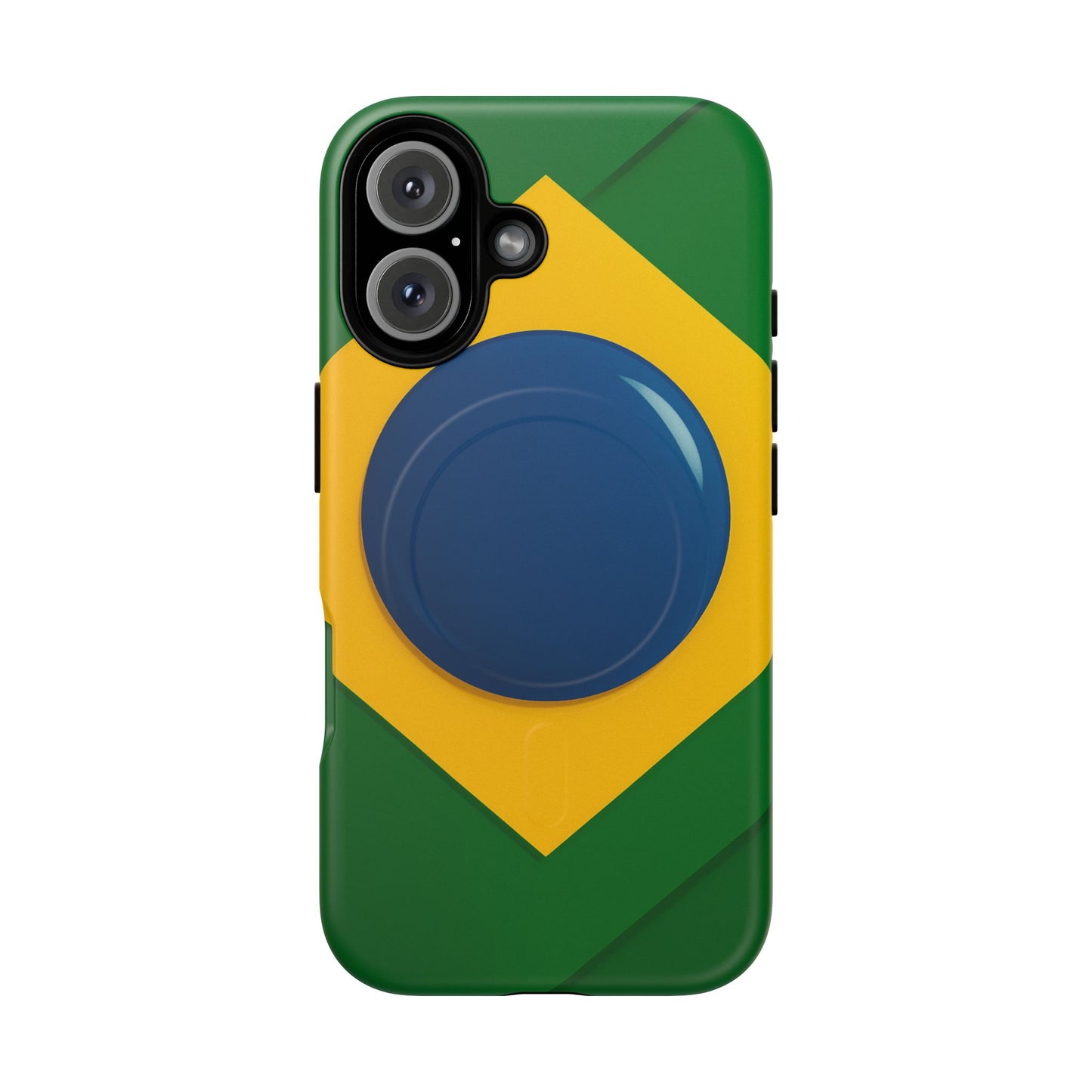 Brazil Flag iPhone Case | MagSafe