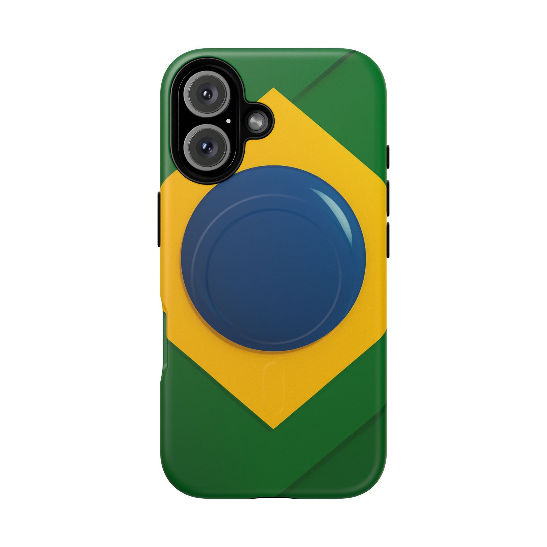 Brazil Flag iPhone Case | MagSafe - Shamo's