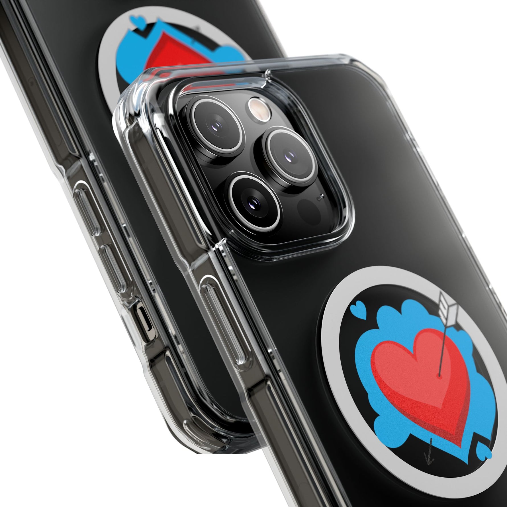 MagSafe-Compatible Clear Phone Case — "Be Mine Love Edition" - iPhone 17 - Shamo's