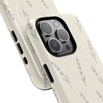 Lavender Minimal Bloom iPhone Case with MagSafe - Shamo's