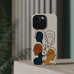 "Connected Lines" Minimalist iPhone Case — MagSafe, Magnetic Impact-Resistant  Shamo's