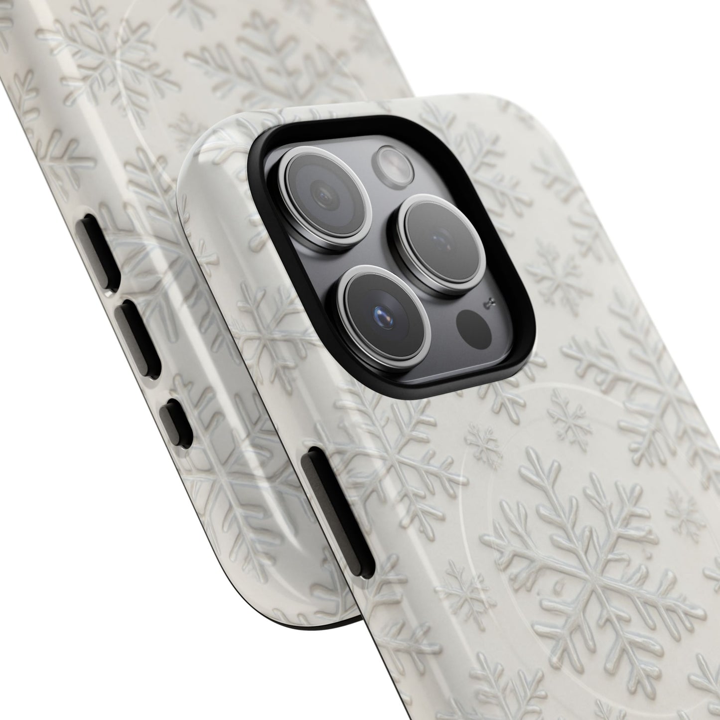 Snowflake Texture iPhone Case compatible with MagSafe - Shamo's