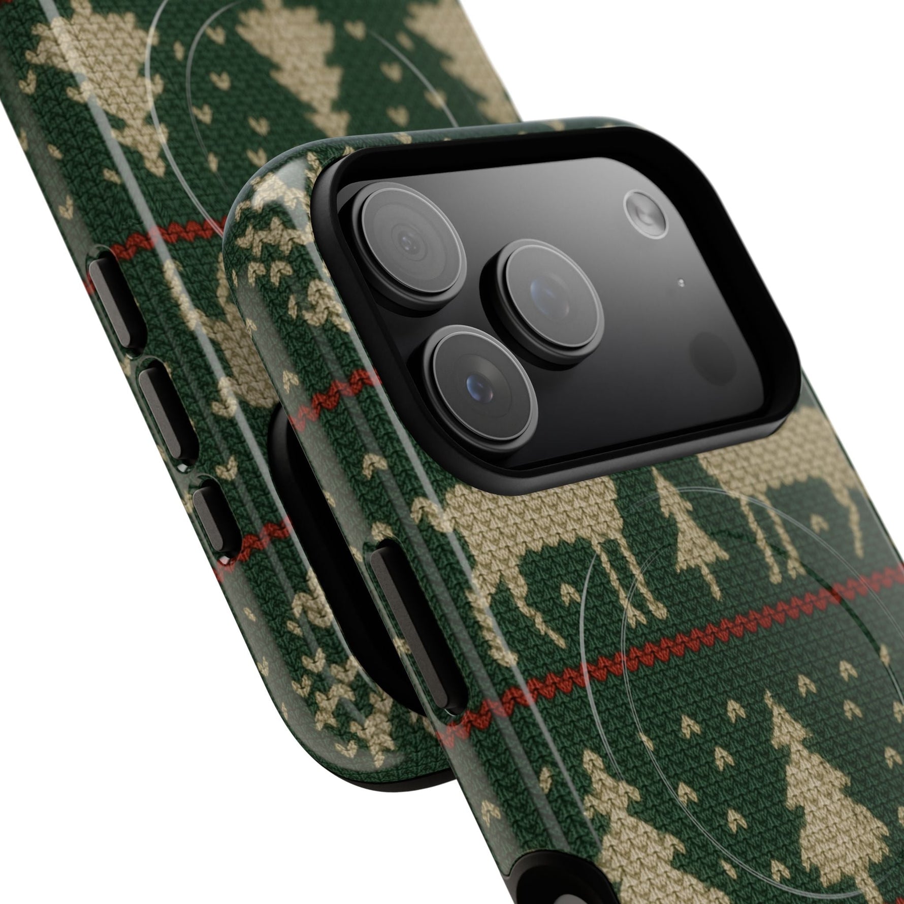 Holiday Knit Reindeer MagSafe Tough iPhone Case  Shamo's