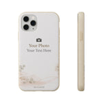 Personalizable Biodegradable Custom Phone Case | Add your own Photo and Text - iPhone 11 Pro with gift packaging - Shamo's
