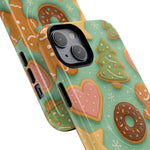 Holiday Cookie Pattern iPhone Case — MagSafe compatible  Shamo's