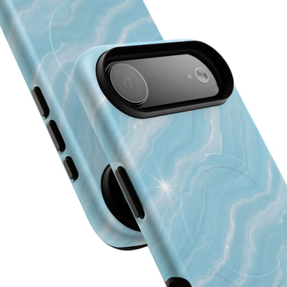Sky Glow Marble iPhone Case with MagSafe