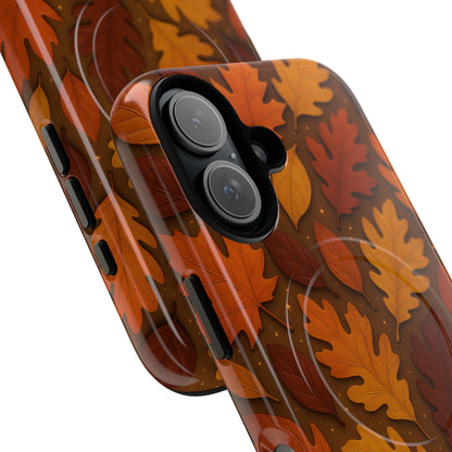 Falling Leaves Magic Phone Case MagSafe Compatible