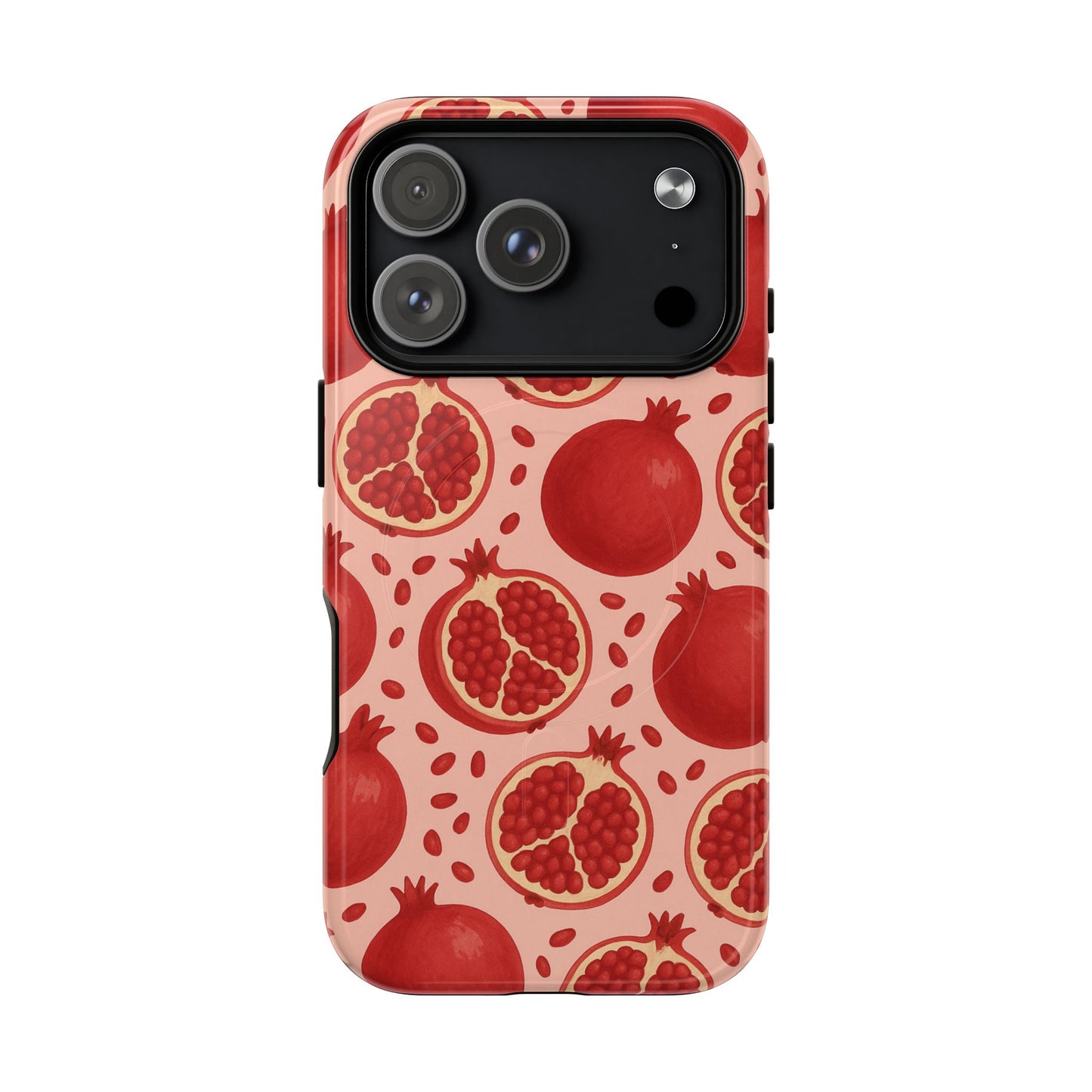 Pomegranate Fruit Tough iPhone Case | MagSafe Compatible