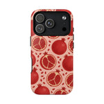 Pomegranate Fruit Tough iPhone Case | MagSafe Compatible - Shamo's