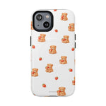 Strawberry Teddy iPhone Case with MagSafe