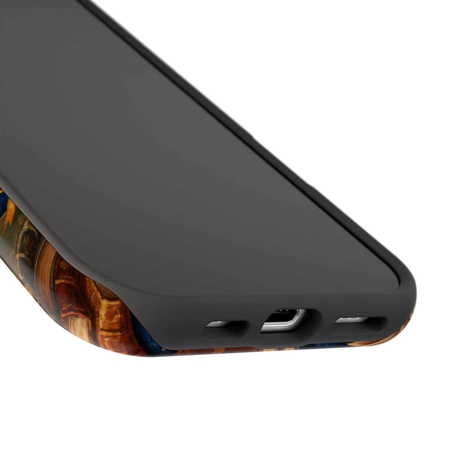 Vintage Books & Graduation Caps MagSafe Phone Case, Impact-Resistant Graduation Gift - iPhone 17 / Glossy - Shamo's