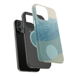 “Calm Over Chaos” Abstract Ocean Wave iPhone Case | MagSafe Compatible  Shamo's