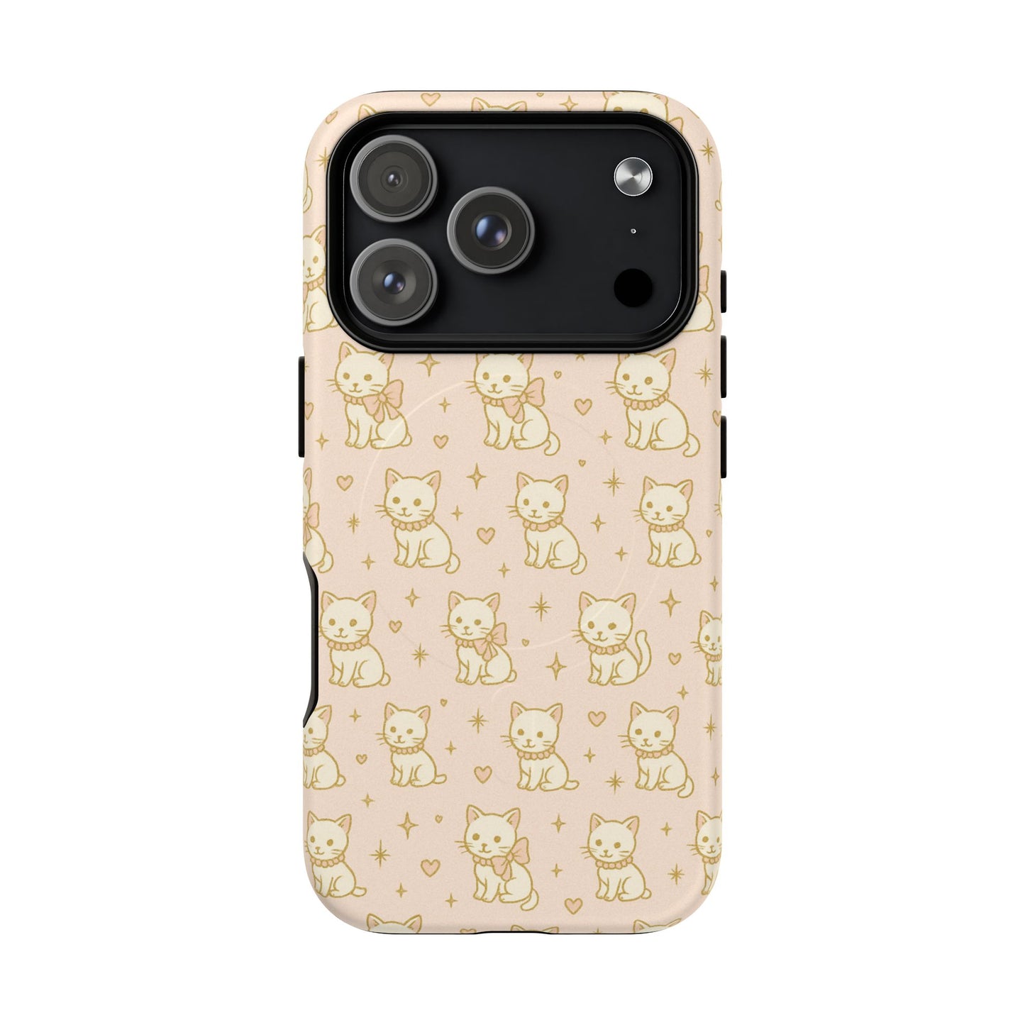 Cute Kawaii Cat Pattern iPhone Case with MagSafe - Shamo's