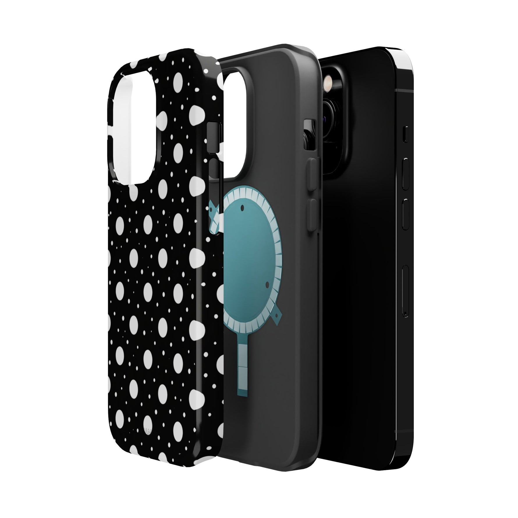 Polka Dot Impact-Resistant iPhone Case | MagSafe