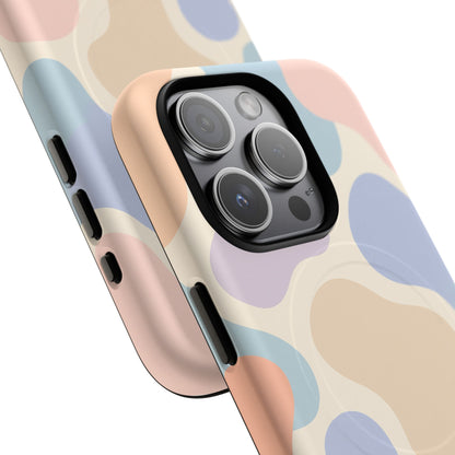 Abstract Blob Pastel iPhone Case | MagSafe
