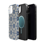 Lisbon Tile – Blue Ornamental MagSafe Phone Case