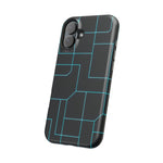 Neon Grid Magnetic Impact-Resistant iPhone Case | MagSafe compatible  Shamo's