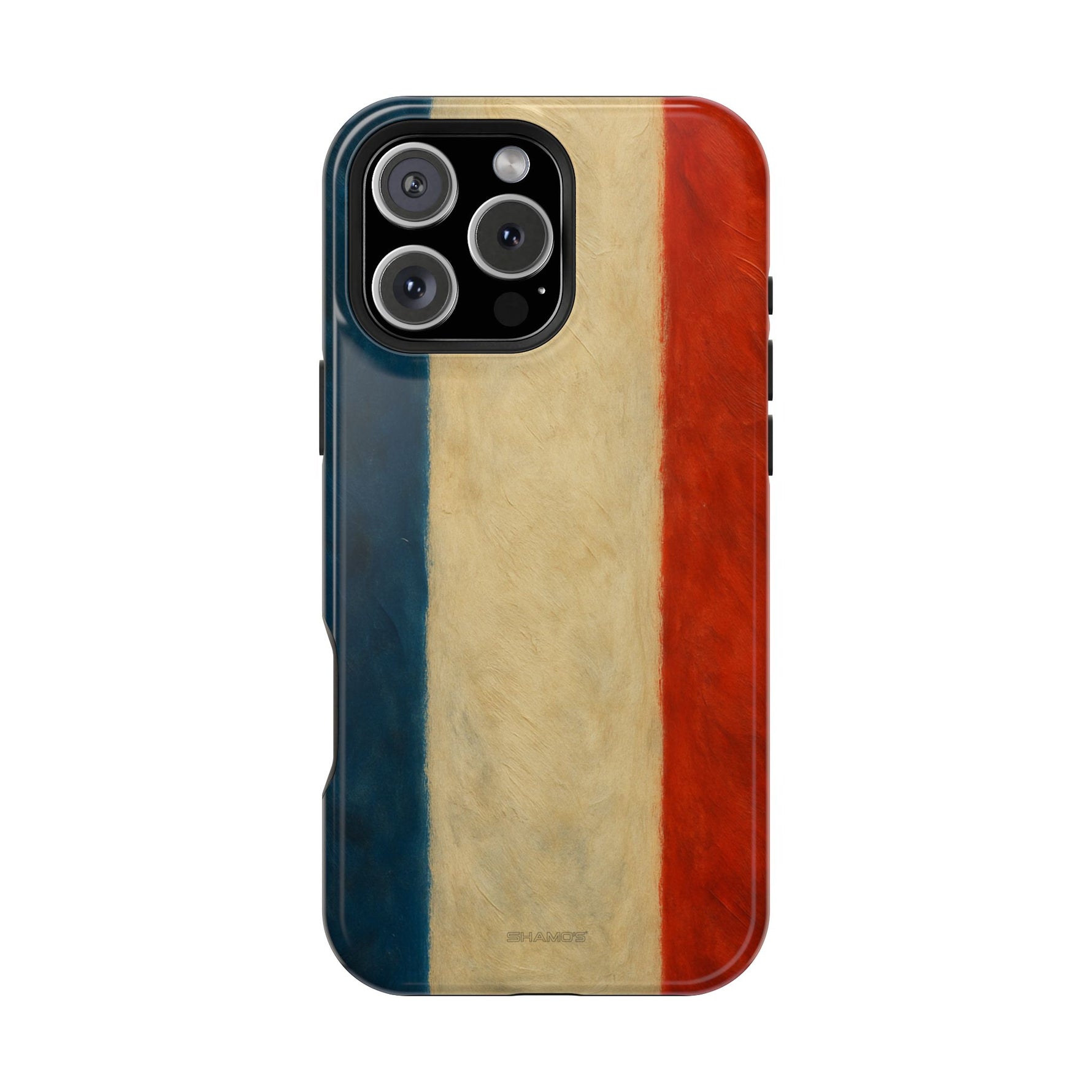 France Flag Tough Impact MagSafe iPhone Case