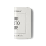 Personalized Flip Wallet Phone Case – Custom Photo & Text Wallet Cover