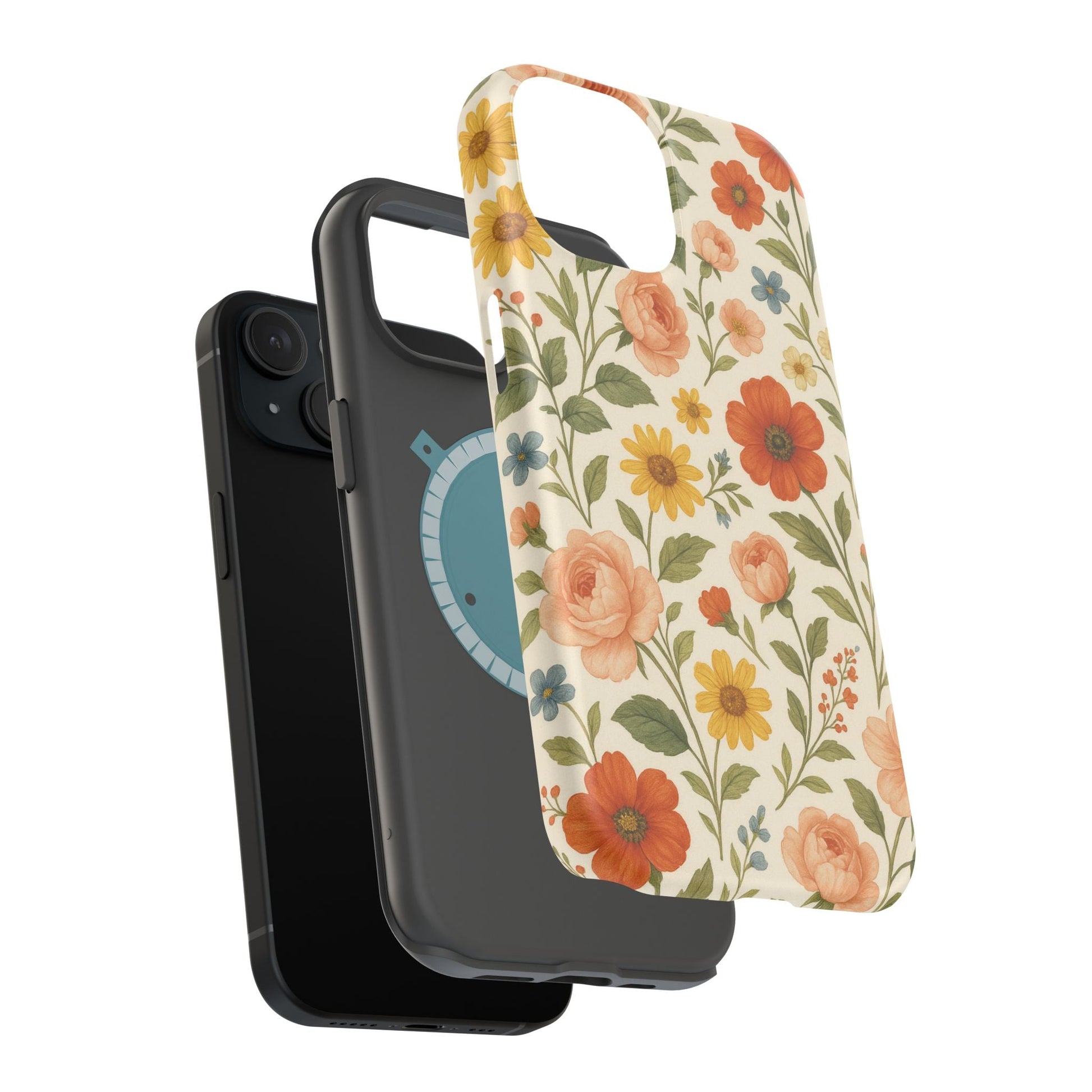 Floral Vintage Garden iPhone Case — with MagSafe  Shamo's