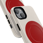 Japan Flag iPhone Case - Tough Works with MagSafe  Shamo's