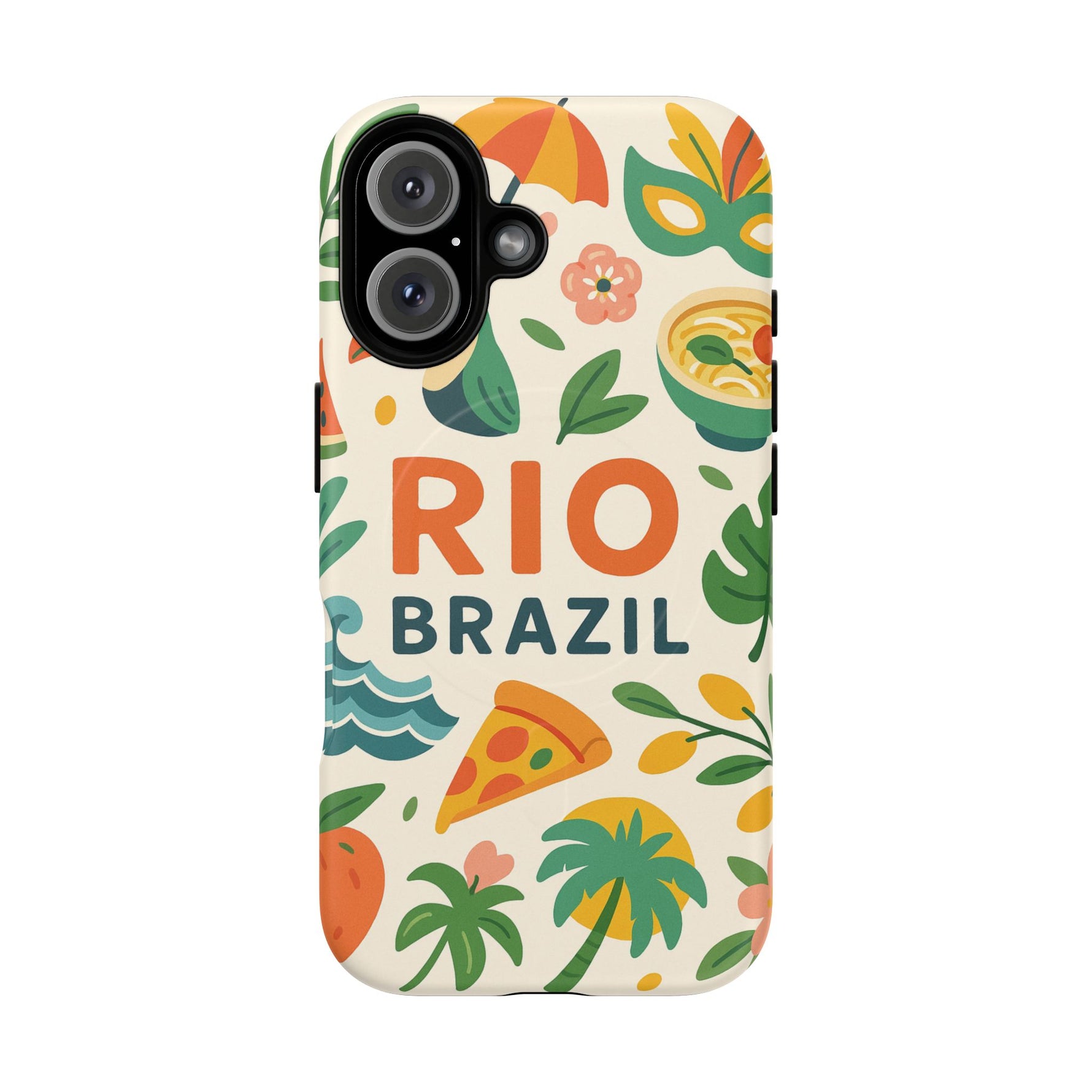 Rio Brazil Tropical MagSafe Case for iPhone - Shamo's