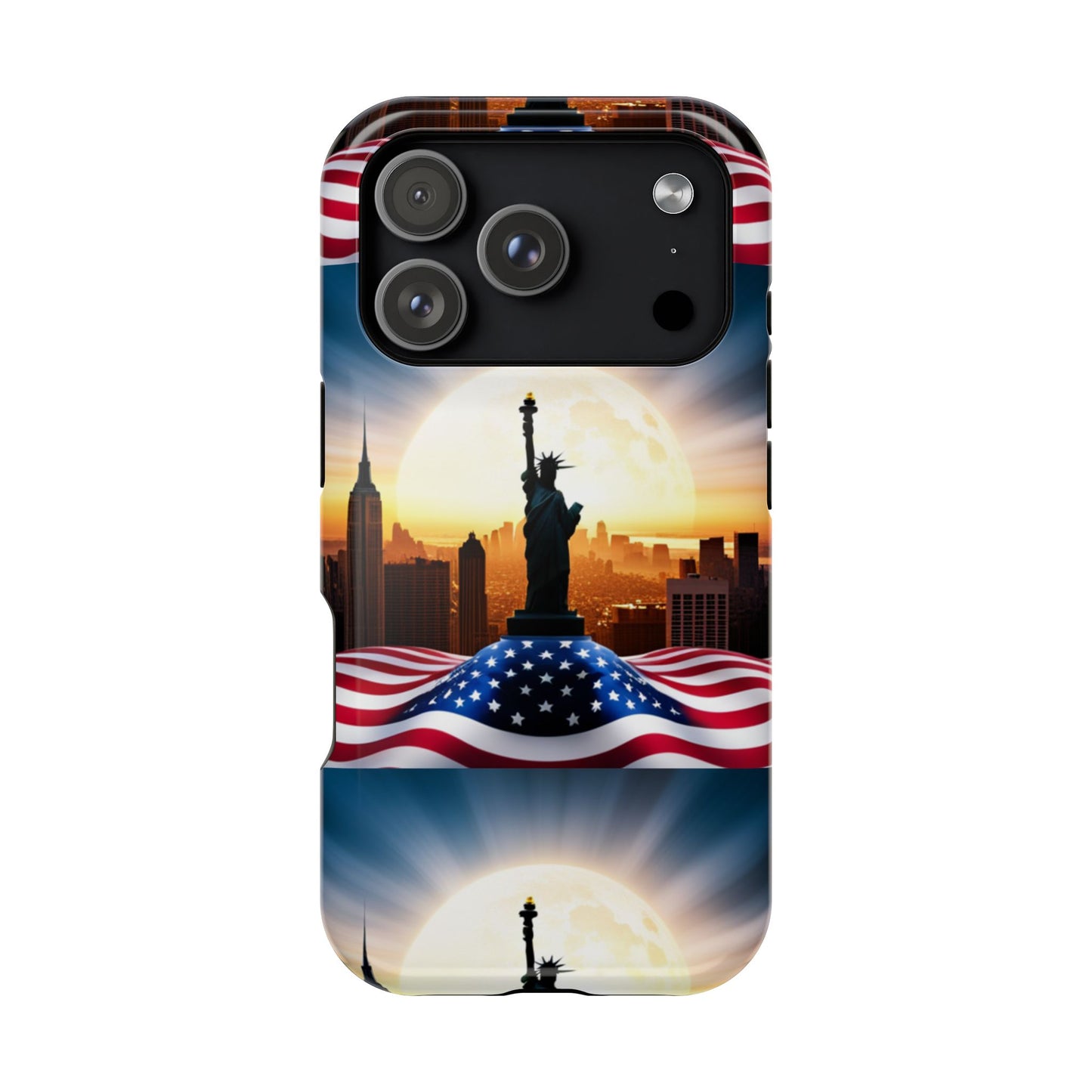 MagSafe American Flag Tough Phone Case: Show Your Patriotism in Style