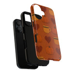 Fall Pumpkin & Coffee iPhone Case  Shamo's
