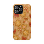 Candy Cane & Gingerbread Holiday iPhone Case — Impact-Resistant  Shamo's iPhone 16 Pro Max / Glossy / Without gift packagin