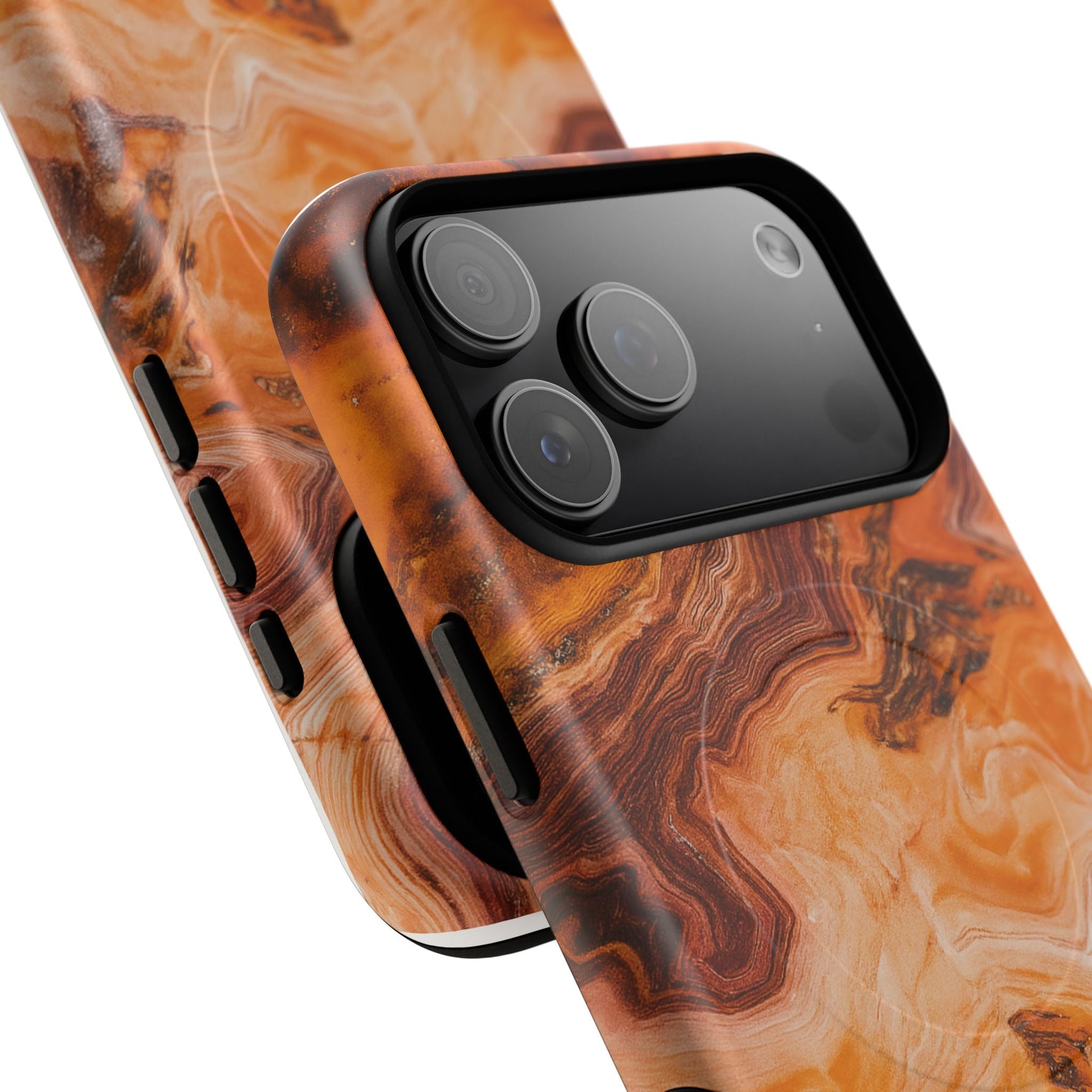 Amber Agate Marble iPhone Case — compatible with MagSafe  Shamo's
