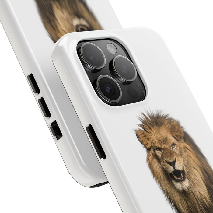 Tough Phone Cases with Lion roaring