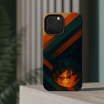 “Geometry of Becoming” Abstract iPhone MagSafe Case — Magnetic Impact-Resistant  Shamo's