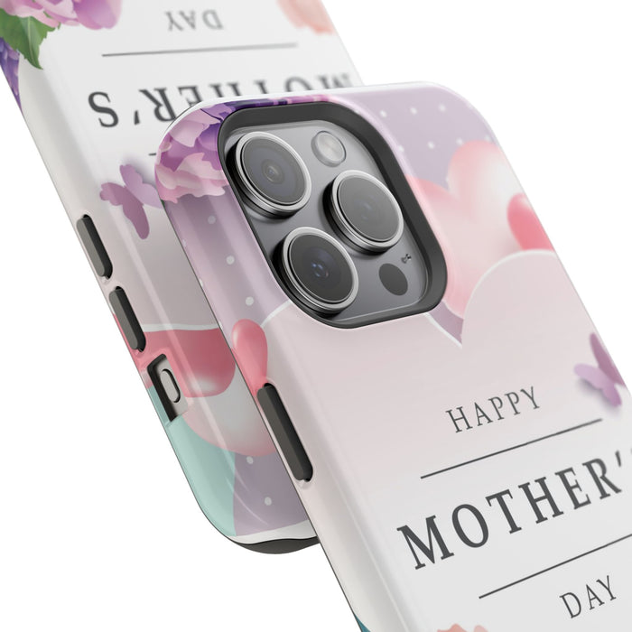 MagSafe Tough Cases with Happy Mother's Day print