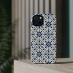 Lisbon Tile – Blue Ornamental MagSafe Phone Case