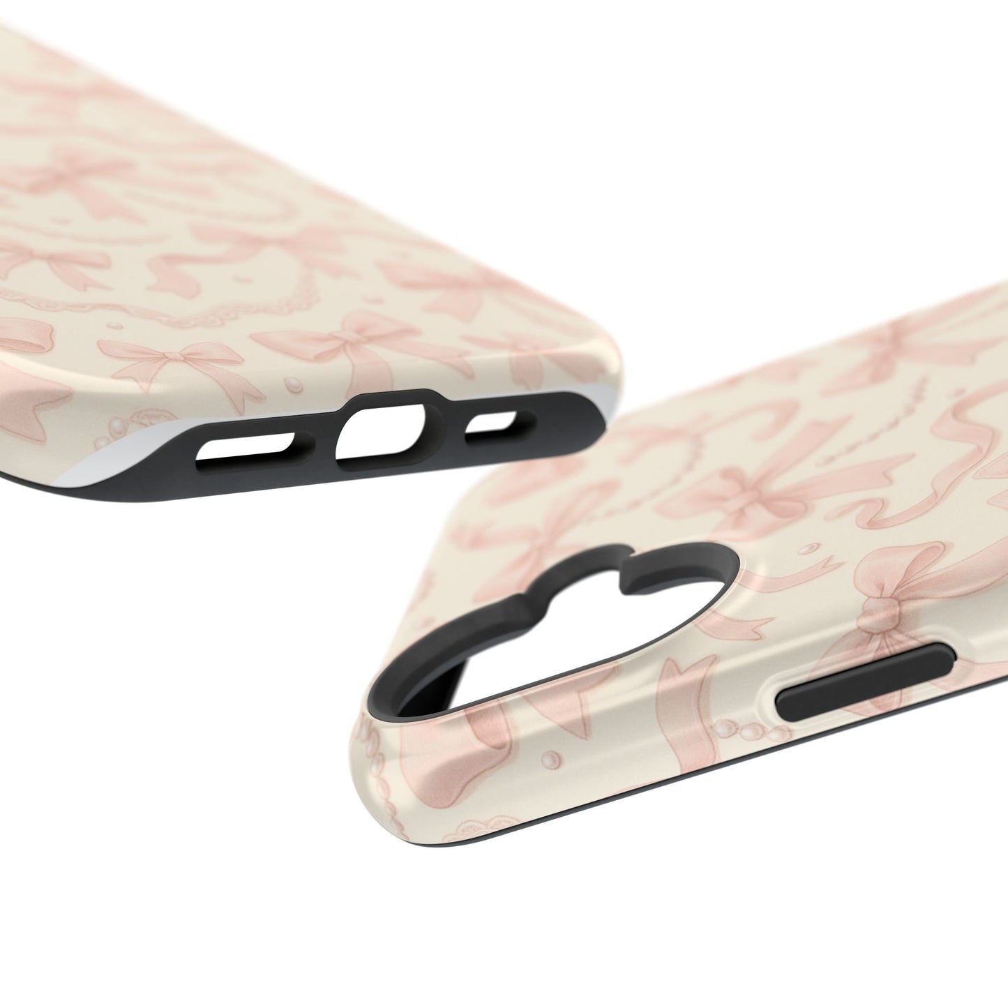 Coquette Bows Pattern iPhone Case | MagSafe