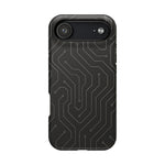 Black Circuit Board Design iPhone Case | MagSafe  Shamo's iPhone 17 Air / Matte