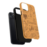 Tirana Illustrated Hand-Drawn iPhone Case — Albanian Landmarks & Icons | MagSafe compatible  Shamo's