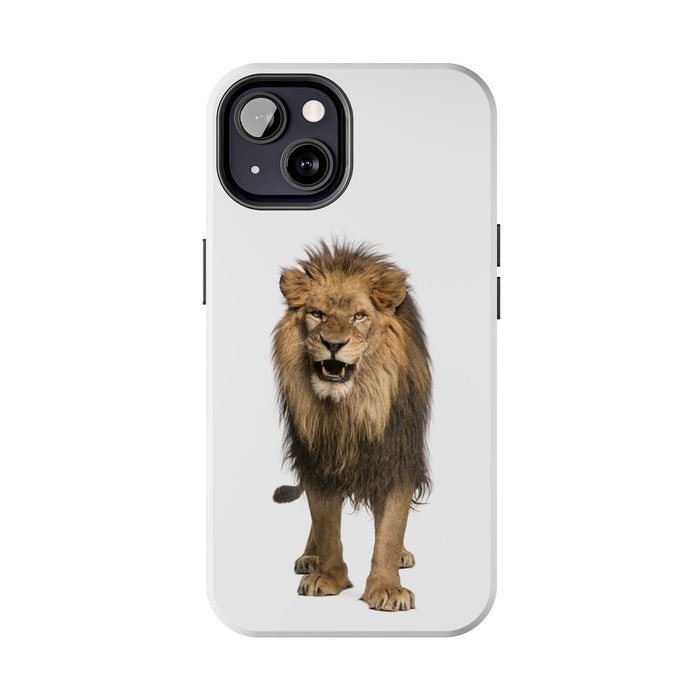 Tough Phone Cases with Lion roaring