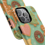 Holiday Cookie Pattern iPhone Case — MagSafe compatible  Shamo's