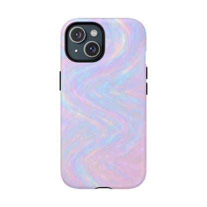 Luxury Series Iridescent Swirl iPhone Case with MagSafe - Shamo's