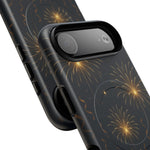 Gold Fireworks Celebration iPhone Case with MagSafe  Shamo's
