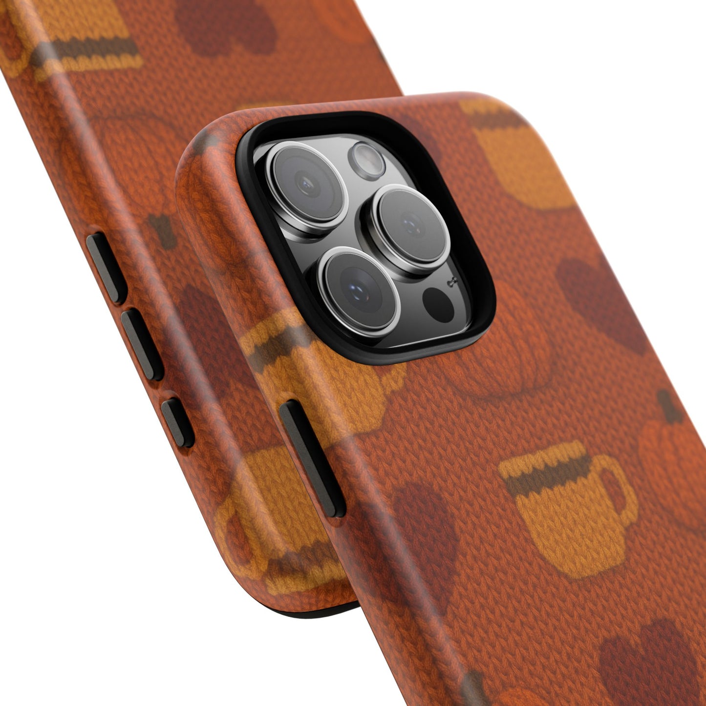 Fall Pumpkin & Coffee iPhone Case