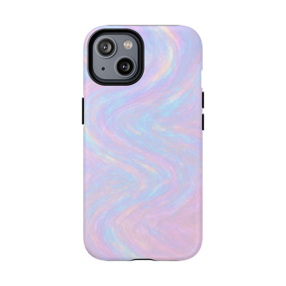 Luxury Series Iridescent Swirl iPhone Case with MagSafe - Shamo's