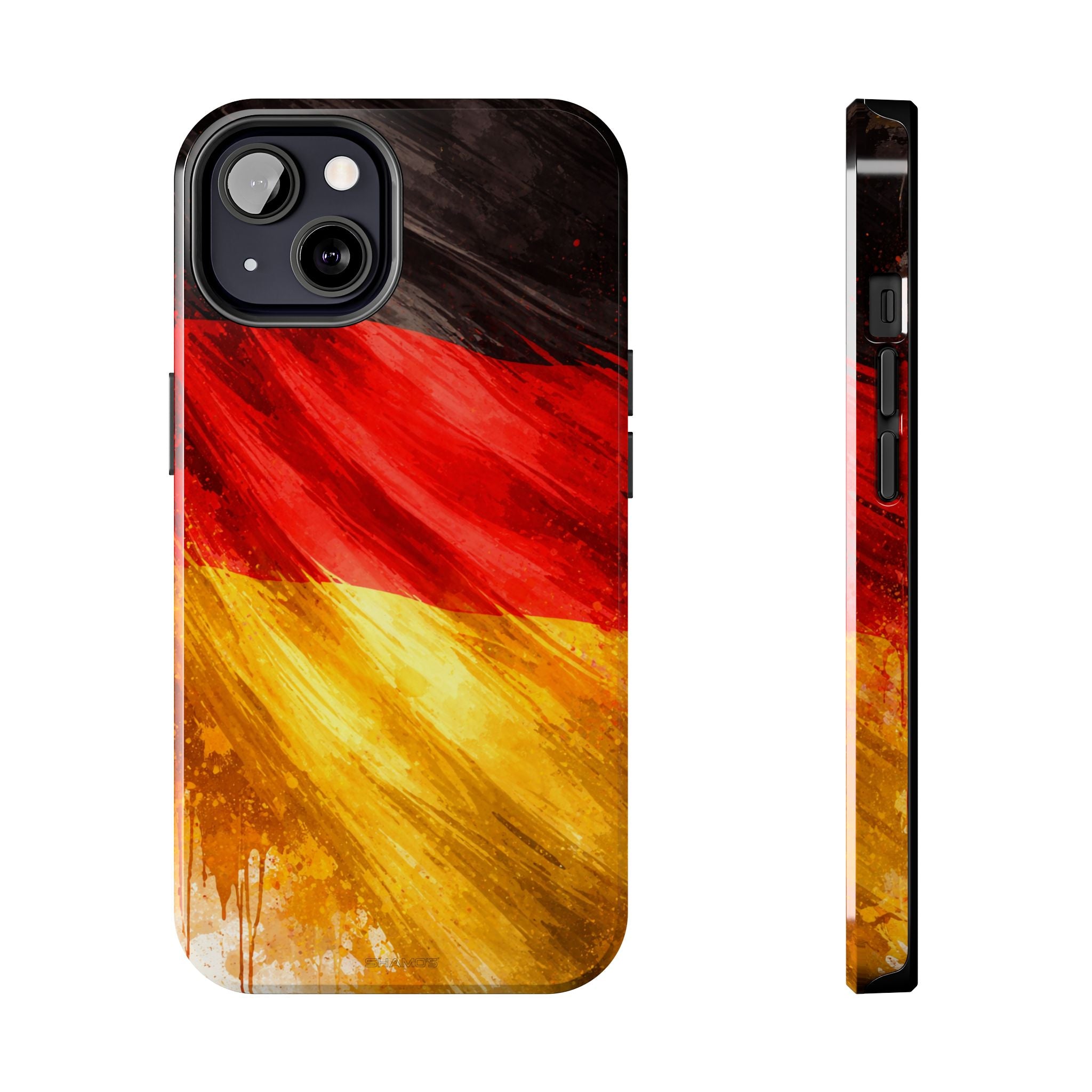 German Flag Tough Phone Case - iPhone 13 - Shamo's