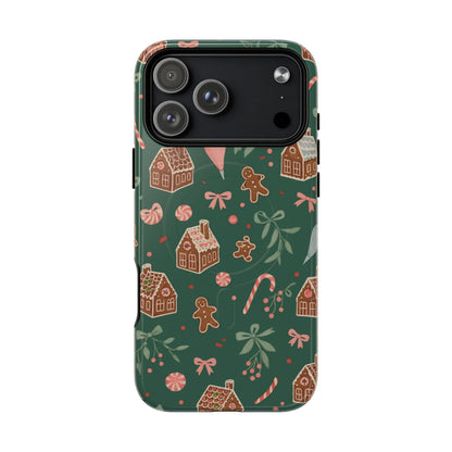 Holiday Gingerbread iPhone Case | MagSafe  Shamo's iPhone 17 Pro Max / Glossy