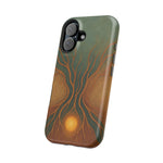 Abstract Tree of Life Design Golden Origin iPhone Case | MagSafe Compatible  Shamo's