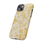 Golden Retriever Pattern Phone Case — Impact Resistant Tough Cases