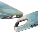 “Calm Over Chaos” Abstract Ocean Wave iPhone Case | MagSafe Compatible  Shamo's