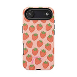 Strawberry Pattern Magnetic Phone Case | Berry Sweet Love